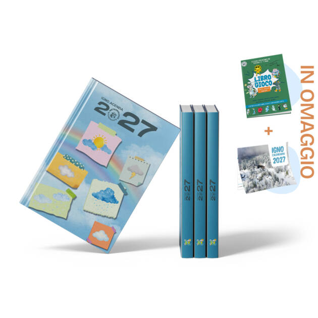 IGNOAGENDA 2027 in omaggio IGNOCALENDARIO 2027 + LIBROGIOCO